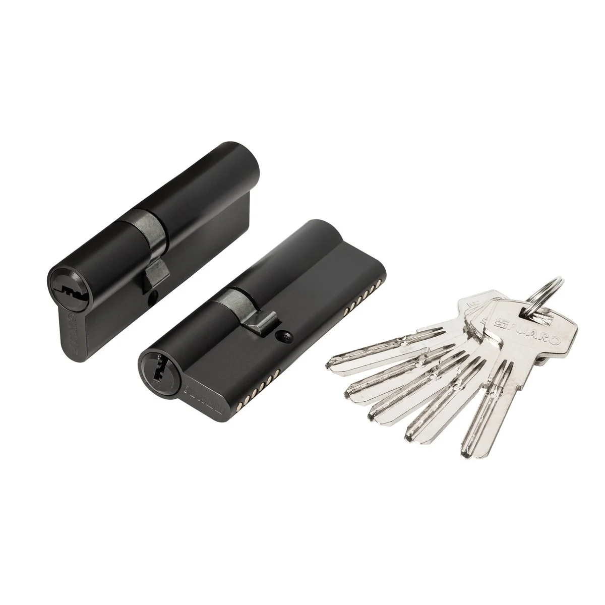 200 Z Цилиндровый механизм (200 ZA/80) 2000ZAKey80(30+10+40) BL черный 5Key